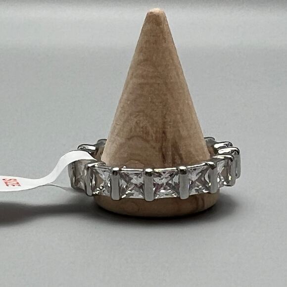 Bomb Party Candyland Unicorn Diamond Cubic Zirconia Rhodium Plating Size 10 Ring - Picture 4 of 7